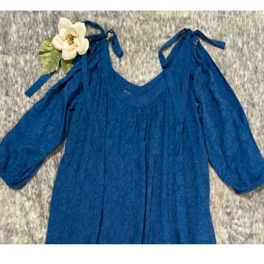 Anthro Holding Horses open shoulder dress Leyton - Picture 8 of 9